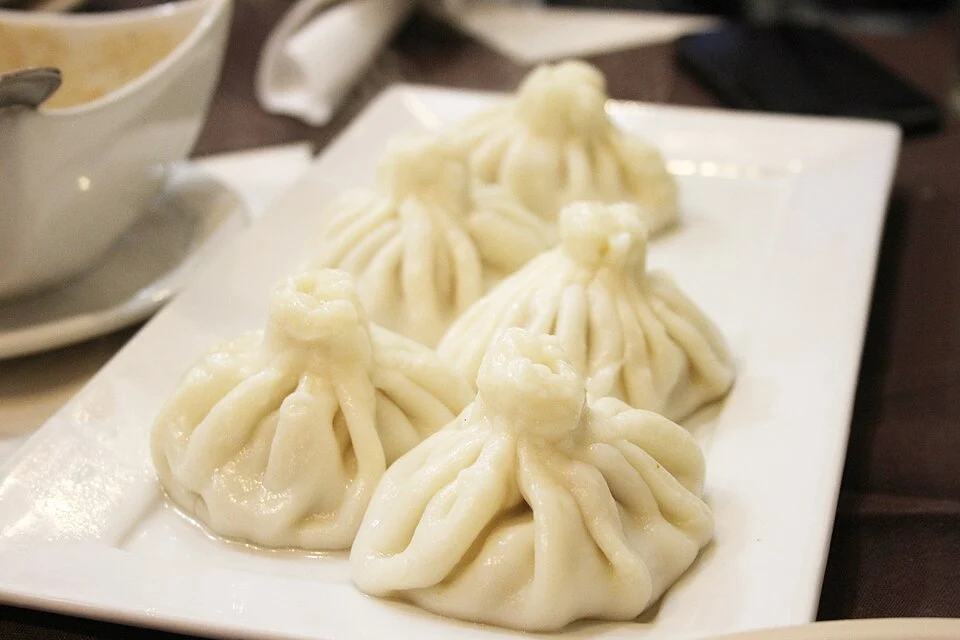 Хинкали с мясной начинкой